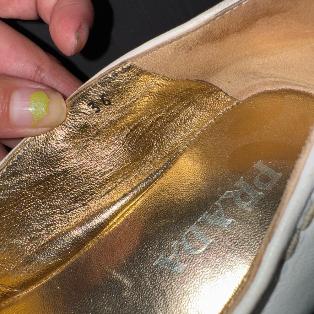 Prada White Platform Espadrilles - image 5